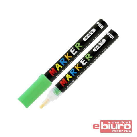 MARKER AKRYLOWY 1-2MM ZIELONY NEONOWY