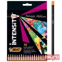 KREDKI INTENSITY WOOD 36 KOL. BIC
