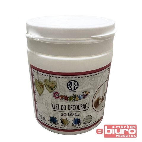 KLEJ DO DECOUPAGE ASTRA CRETIVO 250ML