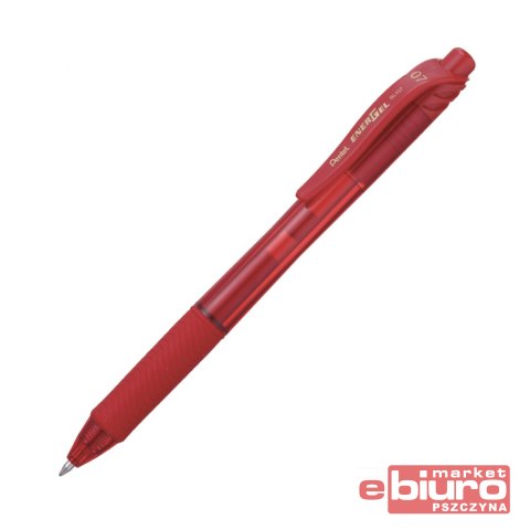 PIÓRO KULKOWE BL107 ENERGEL 0,7 PENTEL CZERWONE