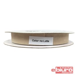 WSTĄŻKA ZAMSZOWA 15MM X 5Y LATTE FLO-ART