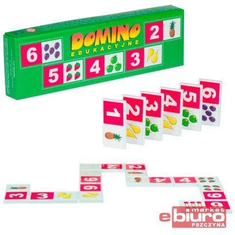 DOMINO EDUKACYJNE DUŻE 5063 SWEDE