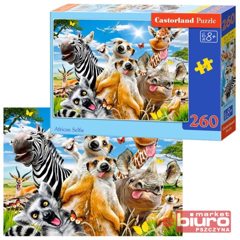 PUZZLE 260 EL. B-27552-1 AFRICAN SELFIE CASTORLAN