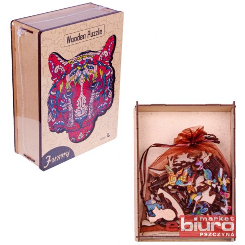 PUZZLE DREWNIANE LWICA NO-1006107 NORIMPEX