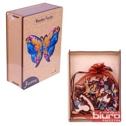 PUZZLE DREWNIANE MOTYL NO-1006085 NORIMPEX