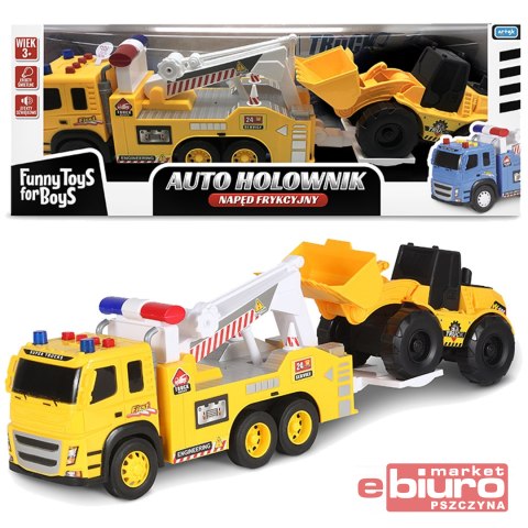 AUTO HOLOWNIK TOYS FOR BOYS ŻÓŁTY ARTYK