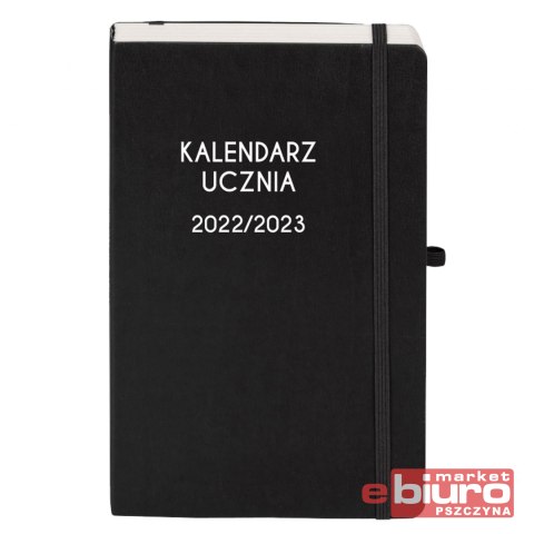 KALENDARZ UCZNIA A5 TNS CZARNY ANTRA