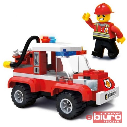 KLOCKI BLOCKI MYFIRE WÓZ GAŚNICZY KB0819 KLOCKI BLOCKI MYFIRE WÓZ GAŚNICZY KB0819